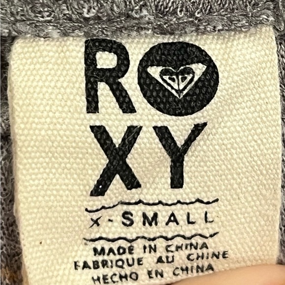 Women’s Roxy Gray SEA LA VIE Hoodie - Picture 7 of 7